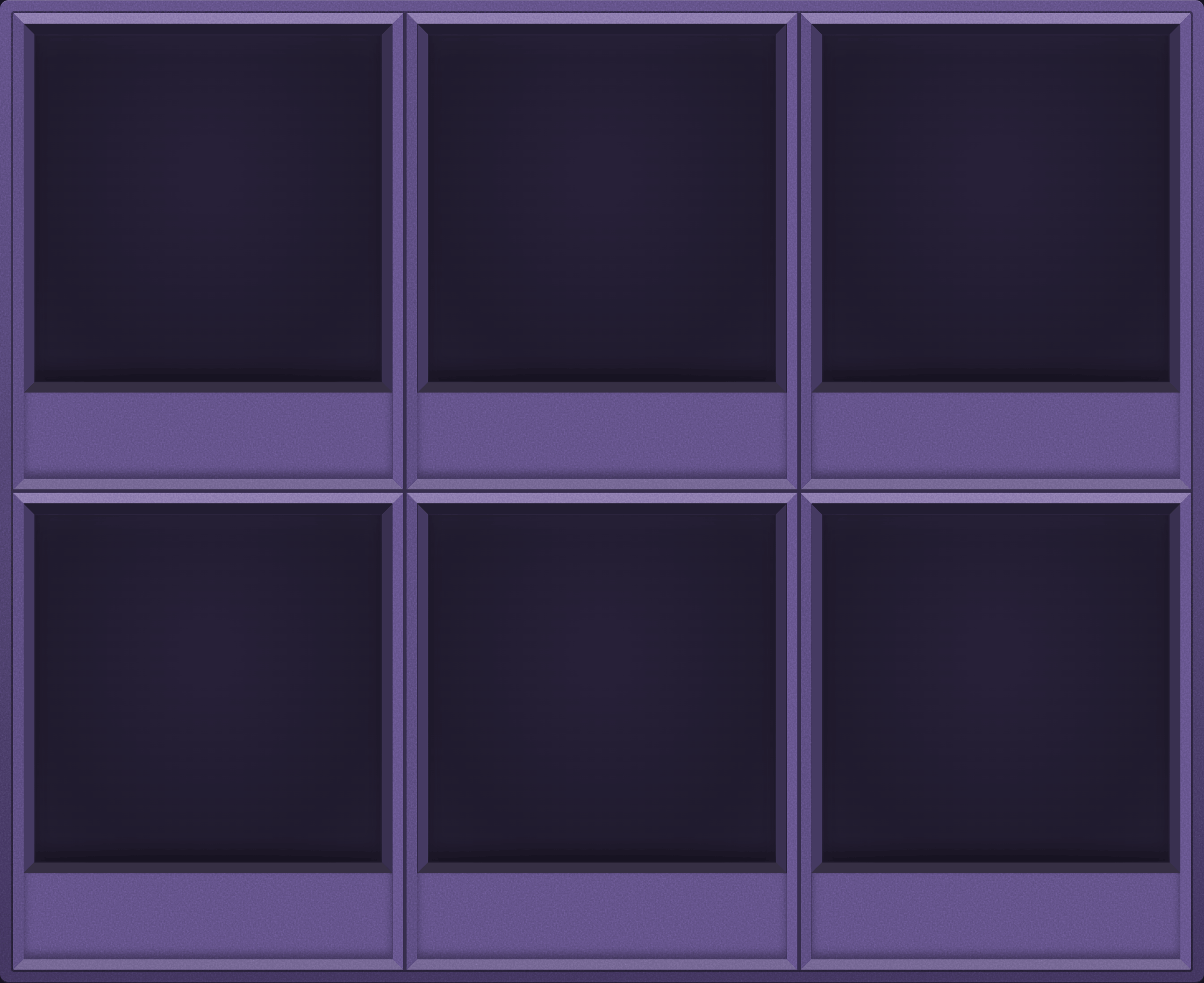 Dusk Lilac Display Case (2x3)